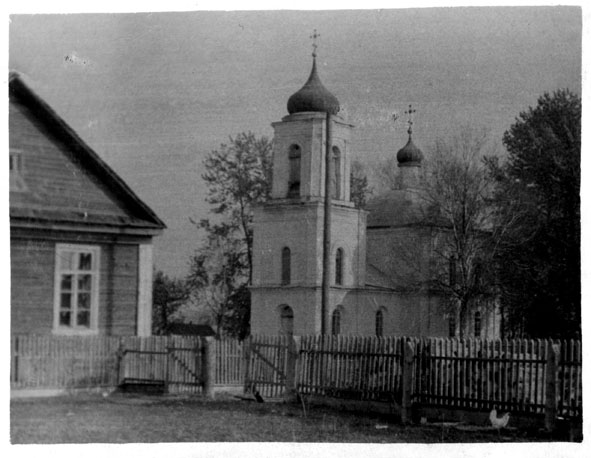 Преображенская церковь в Матвееве. Фото 1962 г.